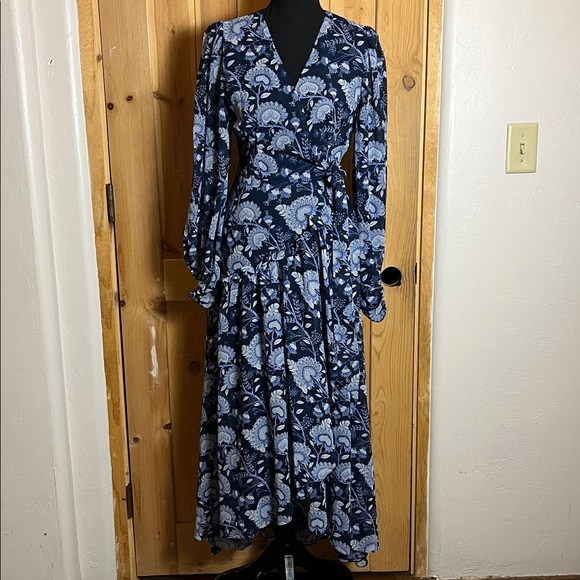 HUTCH Floral wrap maxi dress - Picture 5 of 11